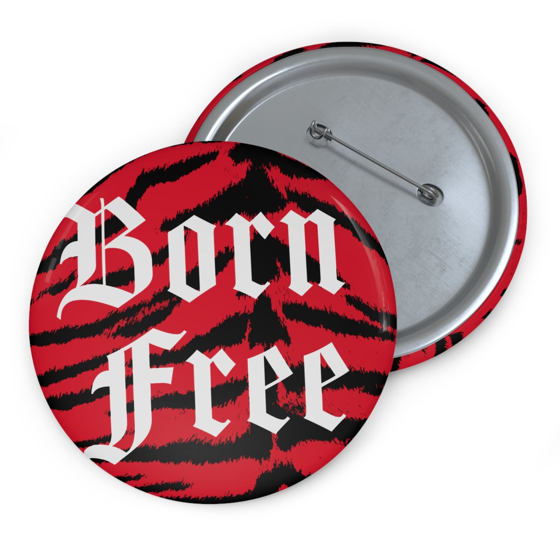 BORN FREE Pin Buttons | Outfique | Accessories | Assembled in the USA