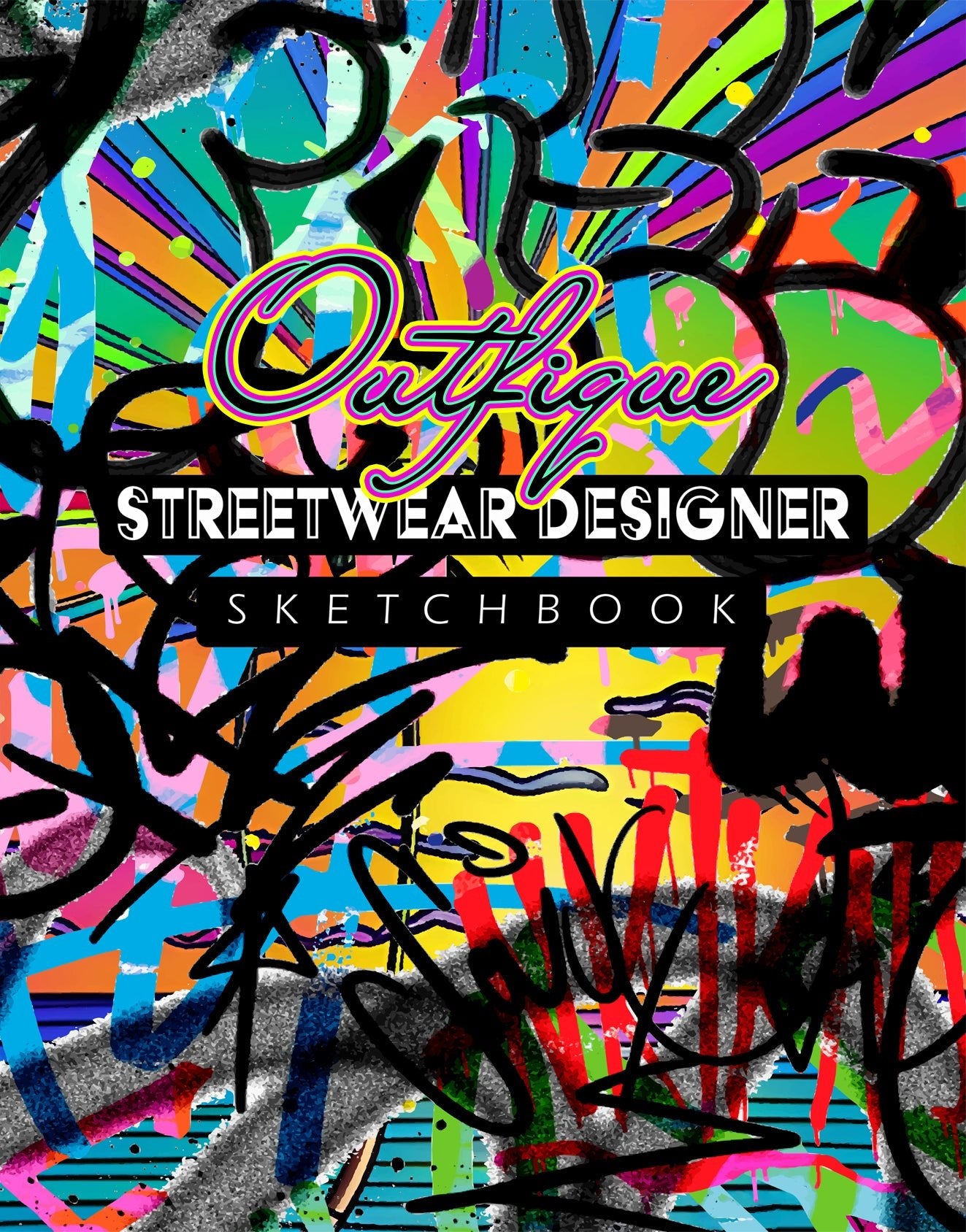 Streetwear Designer Sketchbook | Outfique | Books |