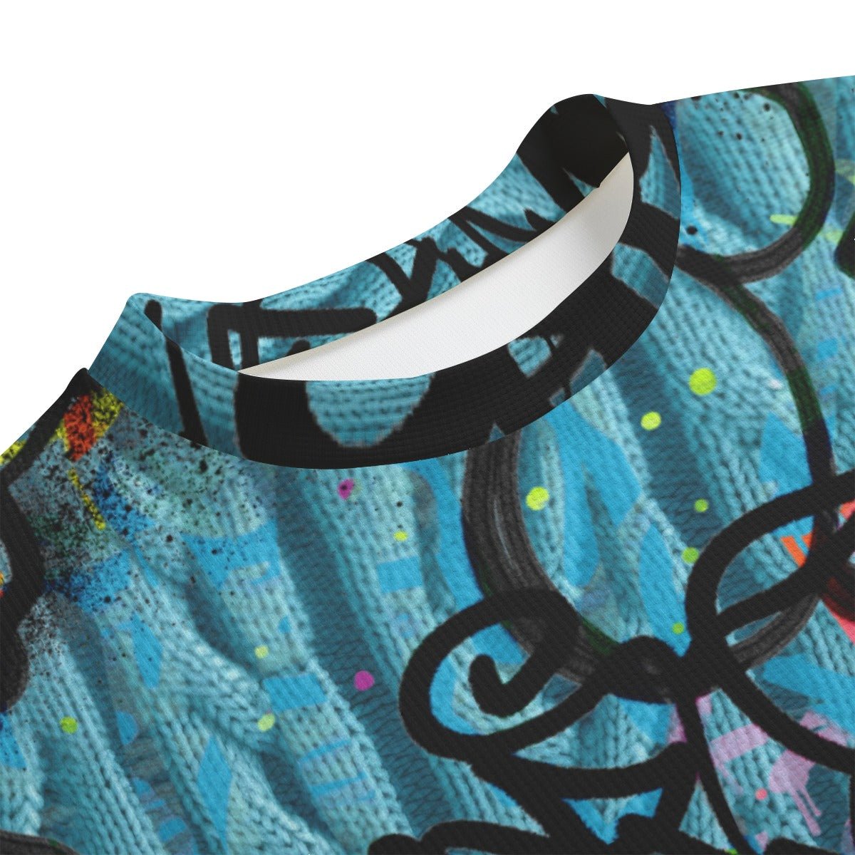 KNIT*BLU*GRAFFITI Drop-shoulder T-shirt | CANAANWEAR | T-Shirt |