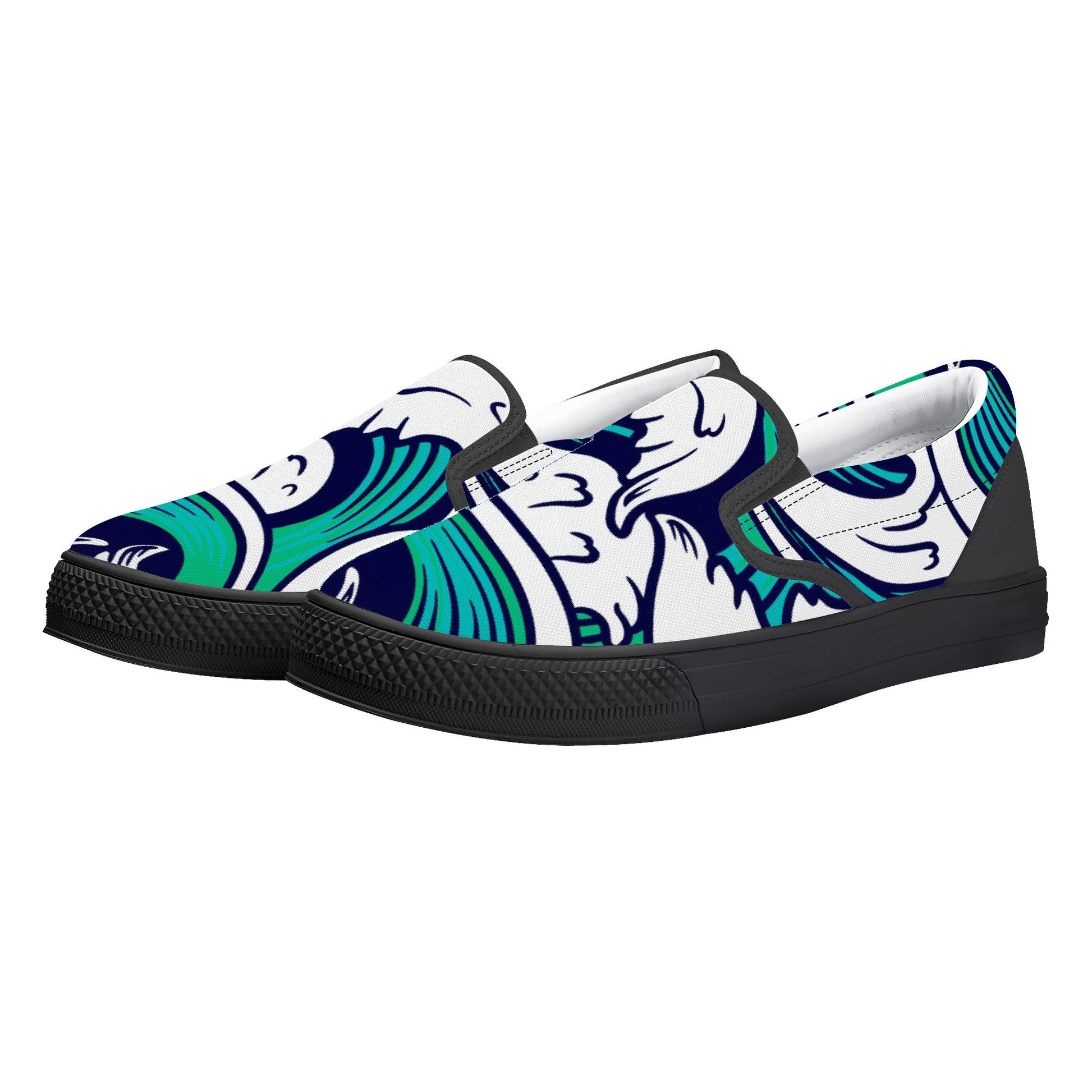 OCEAN WAVE Slip-on Shoes | CANAANWEAR | Shoes | slip on shoes